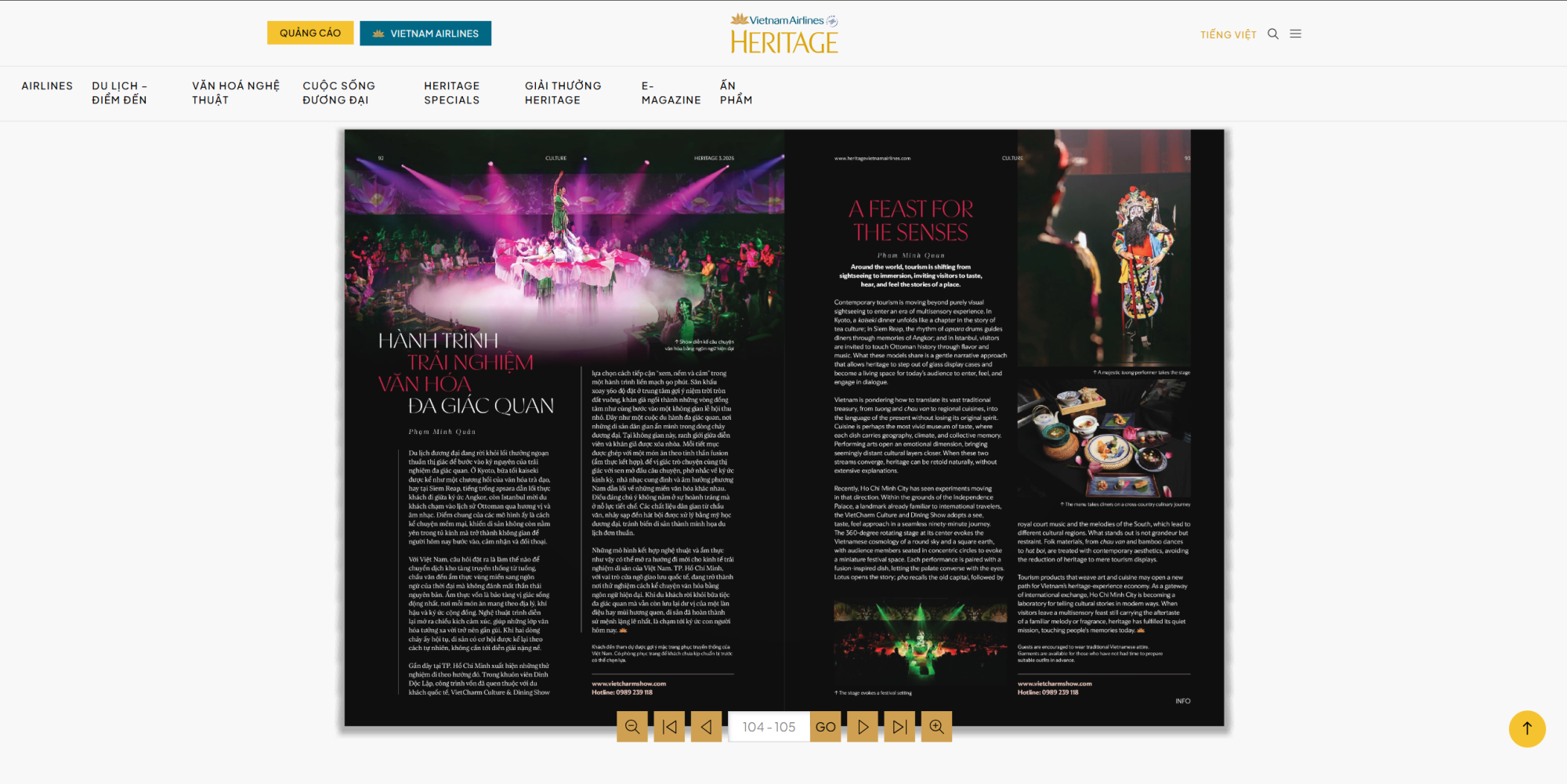 Hành Trình Trải Nghiệm Văn Hoá Đa Giác Quan