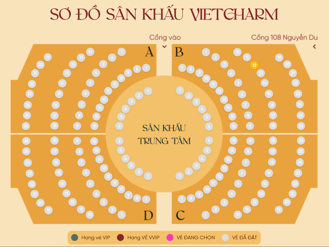 Hướng dẫn đặt vé khách đoàn và khách doanh nghiệp tại VietCharm Show