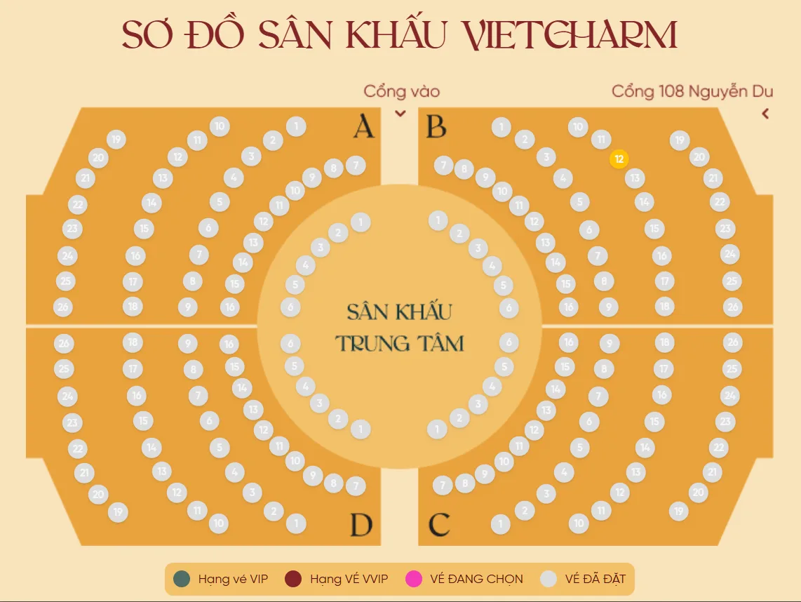 Hướng dẫn đặt vé khách đoàn và khách doanh nghiệp tại VietCharm Show